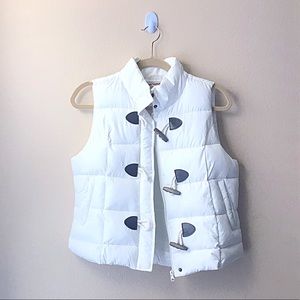 Arizona Jean Co. White Puffer Vest | Jacket | NWOT